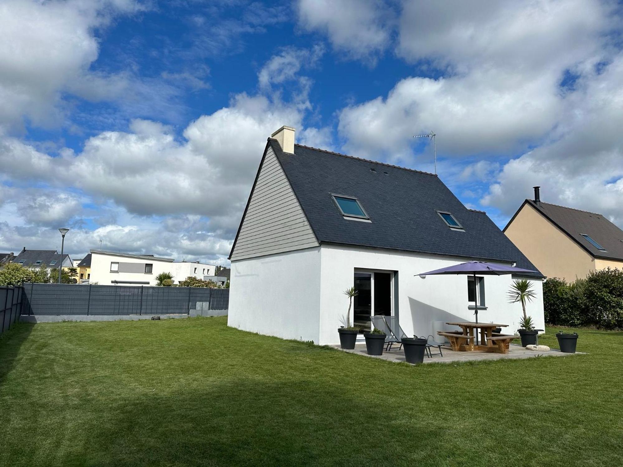 Jolie Maison De Vacances Concarneau Buitenkant foto